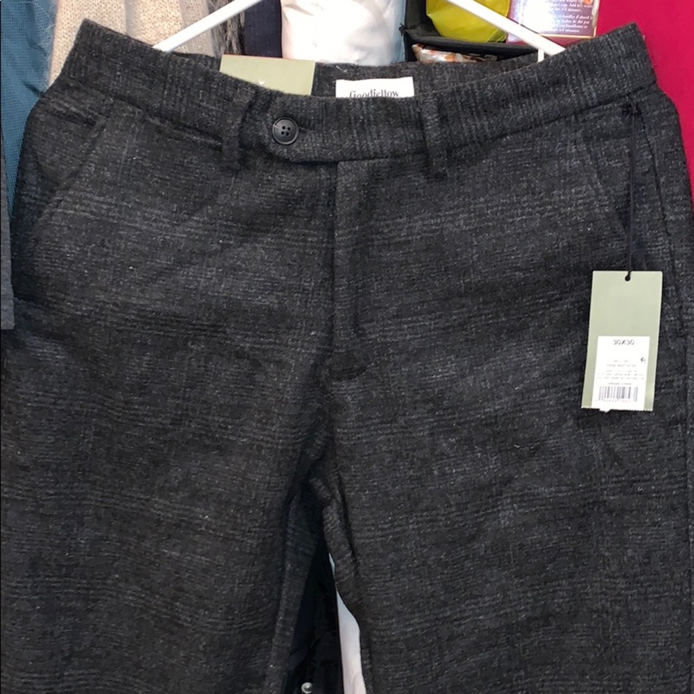 Slim trouser charcoal Grey 30x30